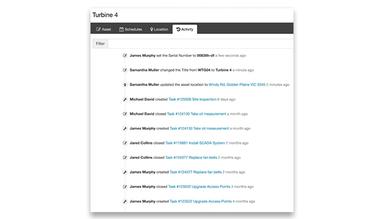 Maintainly CMMS Asset Audit Trail