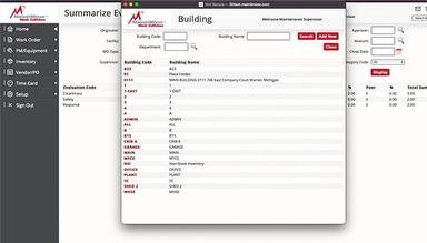 MaintiMizer Search Function