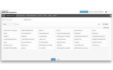 ManageEngine-Application-Control-Plus Dashboard
