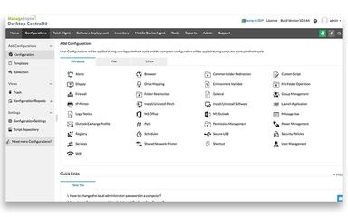 ManageEngine Endpoint Central Desktop Central Configurations