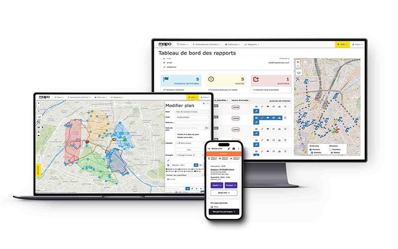 Mapo Mobile And Dextop View