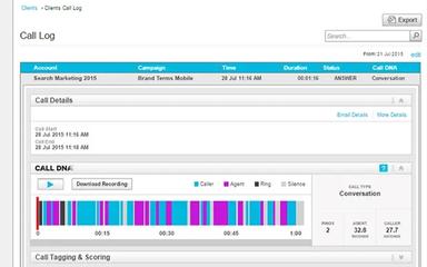 Marchex Client Call Logs
