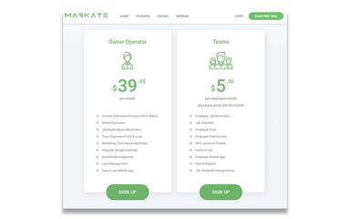 Markate Pricing
