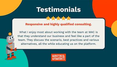 Marketing Automation Corp Testimonials