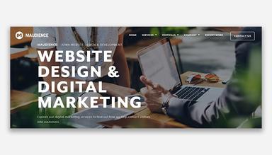 Maudience Website Designing and Digital Marketing