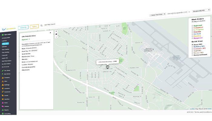 Maxpanda map view