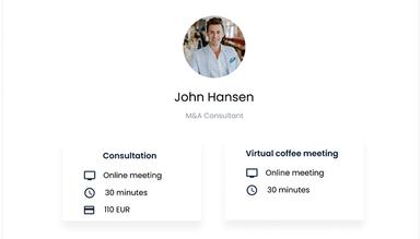 MeetFox Customizable Meeting Types