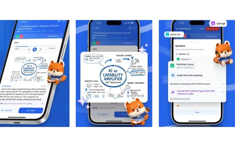 Meeting.ai Mobile View