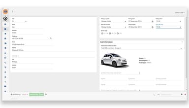 MegaDialer contact details screenshot
