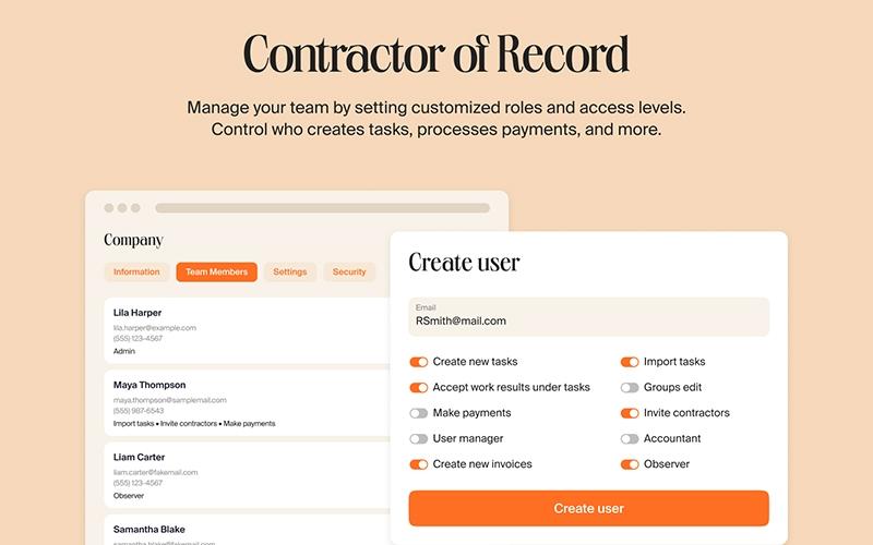 Mellow Contractor Of Record
