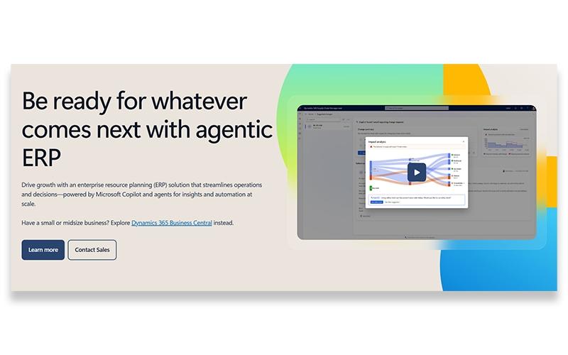 Microsoft Dynamics 365 ERP Ready For Next Agentic ERP
