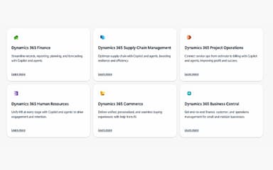 Microsoft Dynamics 365 ERP Features