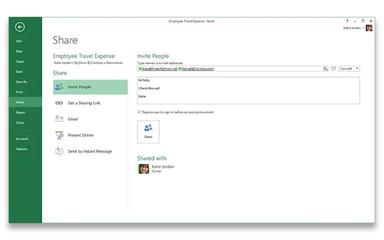 Excel Workbook Sharing