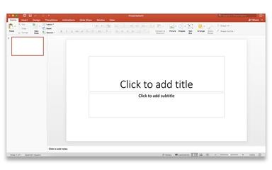 PowerPoint New Slide