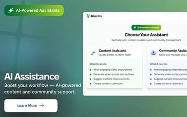 Miestro AI Power Assistants