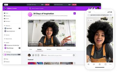 Mighty Networks Livestreaming