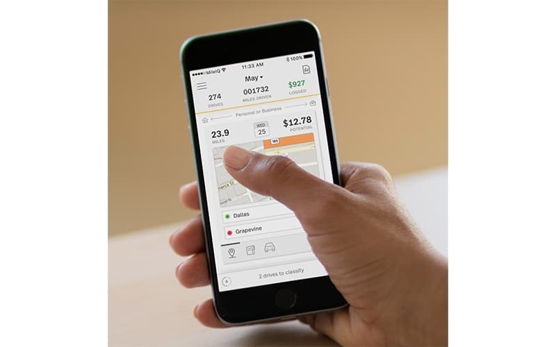 MileIQ Mobile View