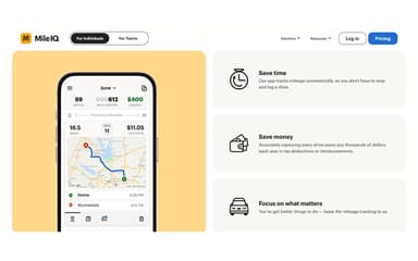 MileIQ Home Page