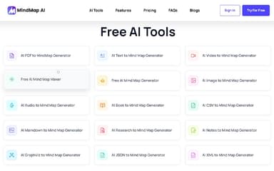 MindMap Ai Free Tools