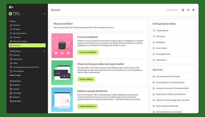 Mode DIscover