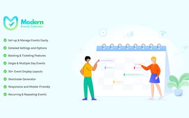 Modern Events Calendar Features