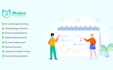 Modern Events Calendar Features