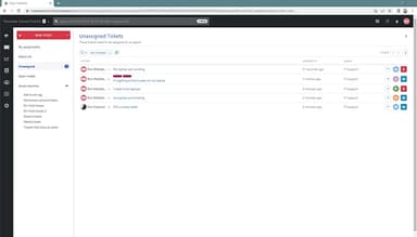 Mojo Helpdesk Ticket Dashboard