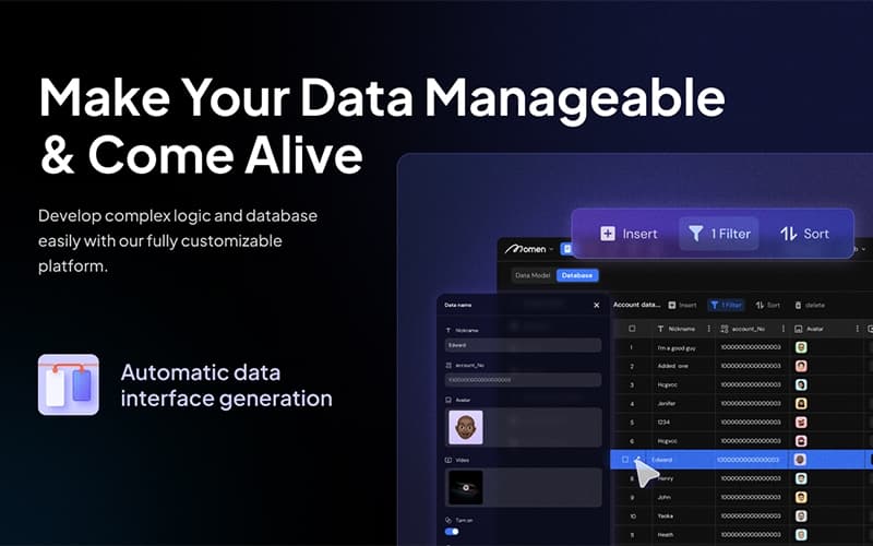 Momen Manageable Data