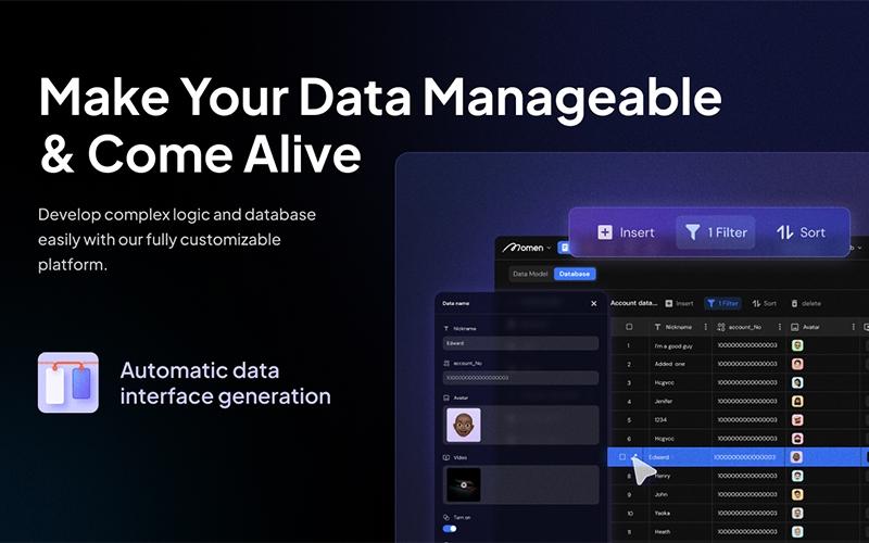 Momen Manageable Data
