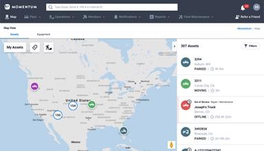 Momentum IoT Offers Real Time Asset Tracking
