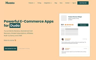 Monto Dashboard