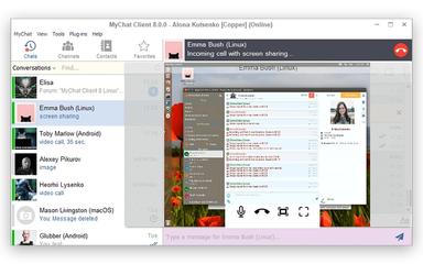 MyChat Screen Sharing