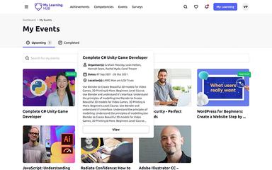 My Learning Hub Events