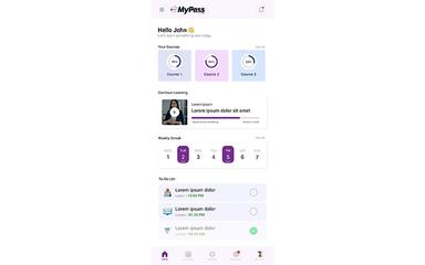 MyPass-Learner--Home-Screen