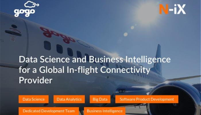 N-iX Data Science and Business Intelligence for a Global In-flight Connectivity Provider