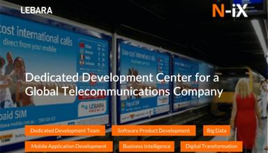 N-iX Dedicated R&D Center for a Global Telecom Company