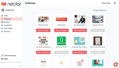 Nectar Incentivize actions with custom challenges