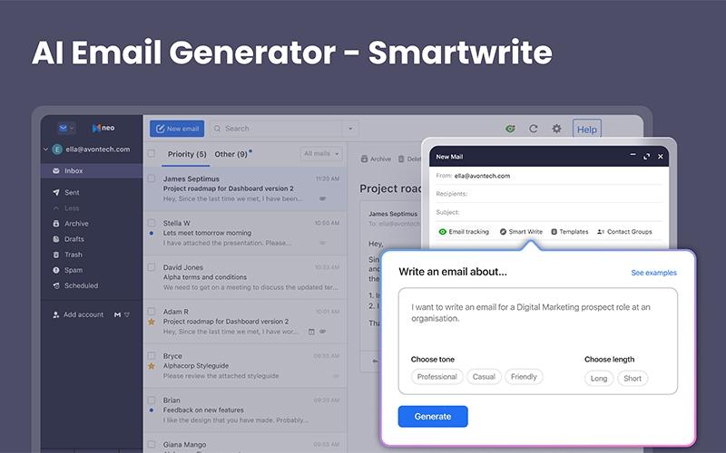 Neo AI Email Generator