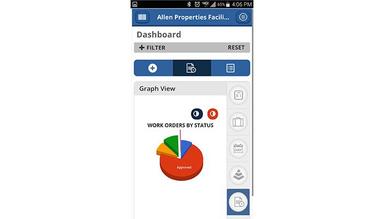 NetFacilities smartphone work order