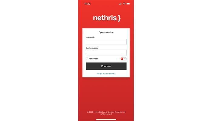 Nethris Sign Up