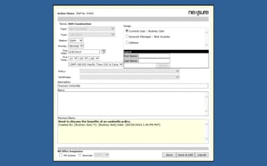 Nexsure Action Theme