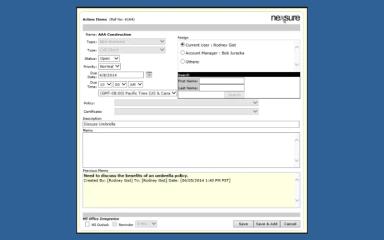 Nexsure Action Theme