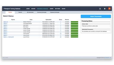 Nextpoint Batch Processing