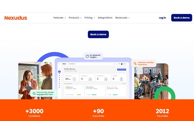 Nexudus Home Page
