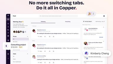 Copper Software No Switching Tabs