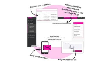 Nomi Final accounts features