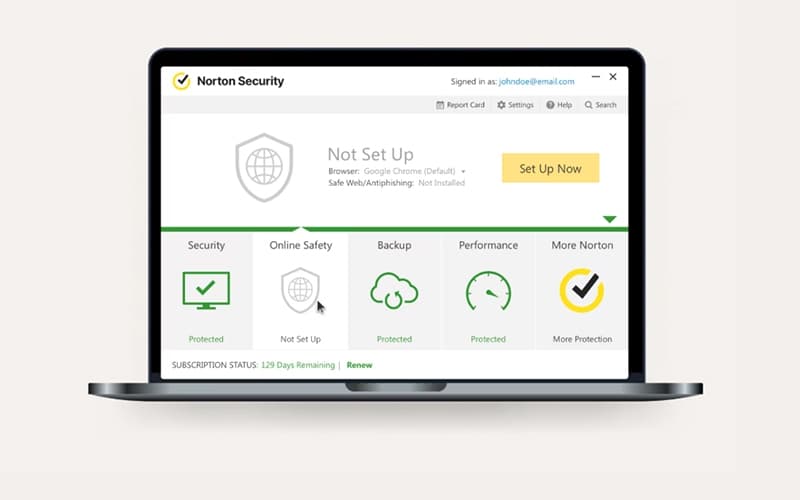 Norton Not Set Up