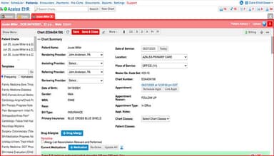 Noting in Azalea's EHR is configurable to what works for your workflow. Our intuitive design increases efficiencies while reducing mistakes and missed information
