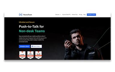NuovoTeam Ultrafast & Secure Mobile & Desktop Push-to-Talk Solution