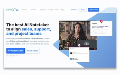 Nyota Best Ai Notetaker